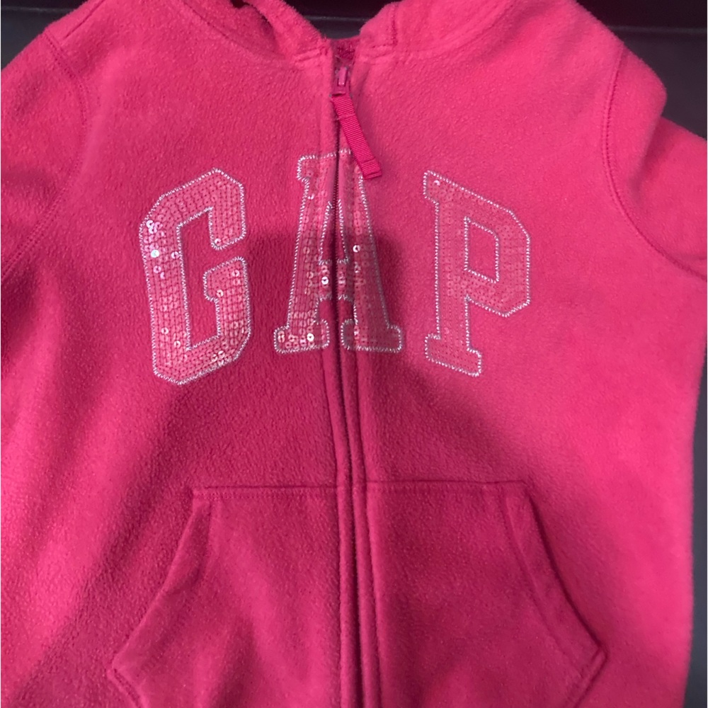 Pink gap hoodie